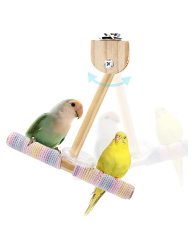 Columpio para Aves Jevnd con Sonido Crujiente 20cm