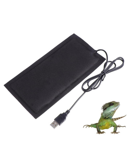 Almohadilla Térmica USB Balacoo para Reptiles 20x10 cm