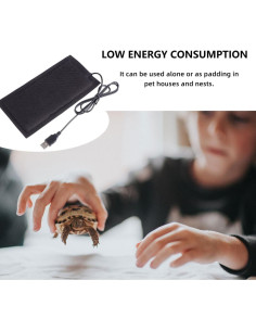 Almohadilla Térmica USB Balacoo para Reptiles 20x10 cm 2