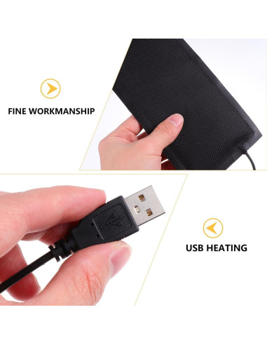 Almohadilla Térmica USB Balacoo para Reptiles 20x10 cm