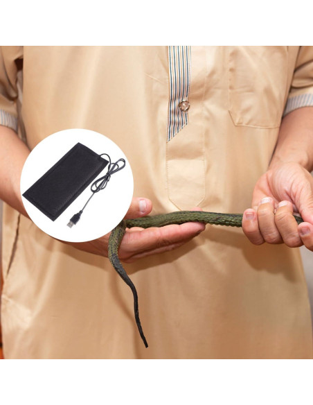 Almohadilla Térmica USB Balacoo para Reptiles 20x10 cm