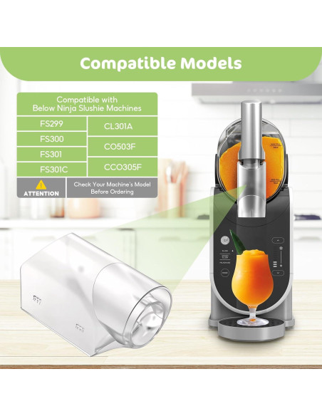 Cubierta de boquilla de escoria Ninja SLUSHi FS301 - Reemplazo 28g