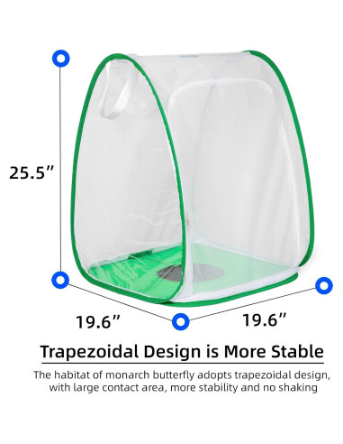 Hábito de Red Plegable para Insectos y Mariposas XingYunEr