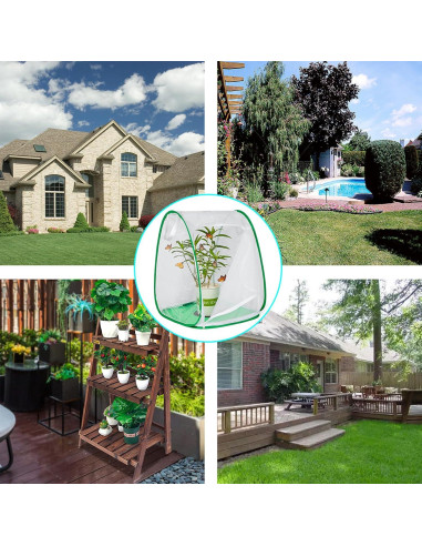 Hábito de Red Plegable para Insectos y Mariposas XingYunEr