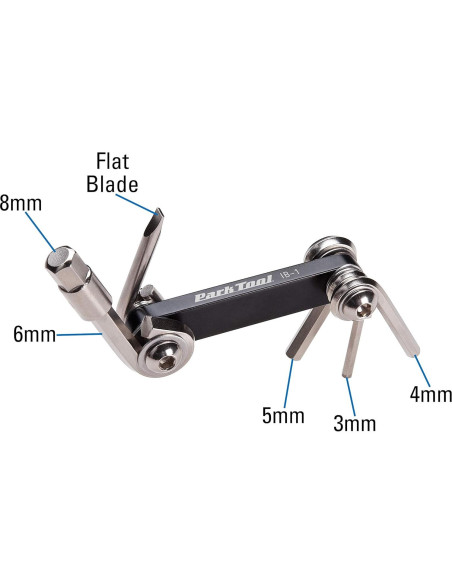Juego de Llaves Hexagonales y Desarmador IB-1 Park Tool