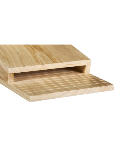 Casa de Murciélagos de Madera Natural Evergreen 23x34 cm