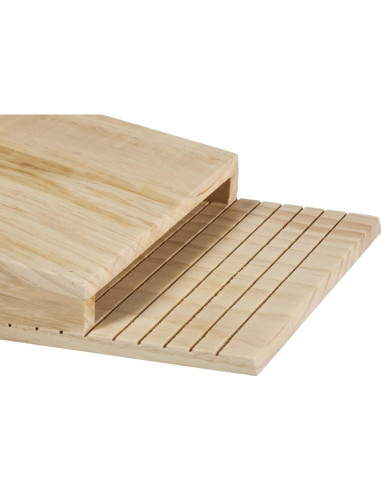 Casa de Murciélagos de Madera Natural Evergreen 23x34 cm