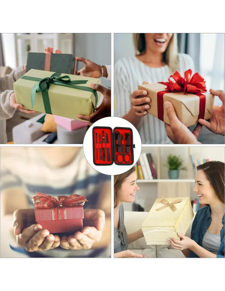 Set de Manicura 8 en 1 XiuGlimpse Estuche de Viaje