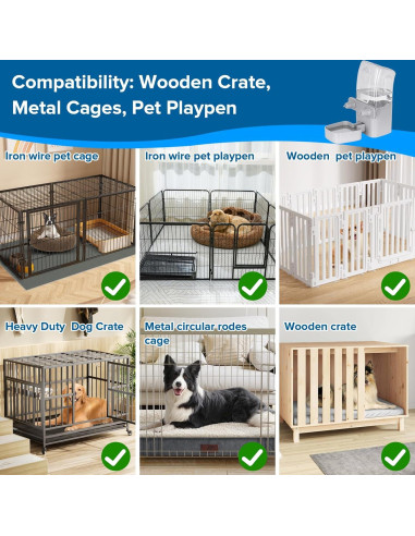 Dispensador de Agua Automático Kenond 1500 ml para Mascotas