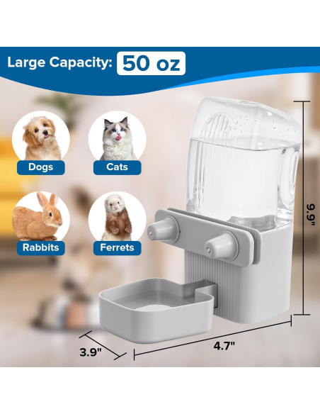 Dispensador de Agua Automático Kenond 1500 ml para Mascotas