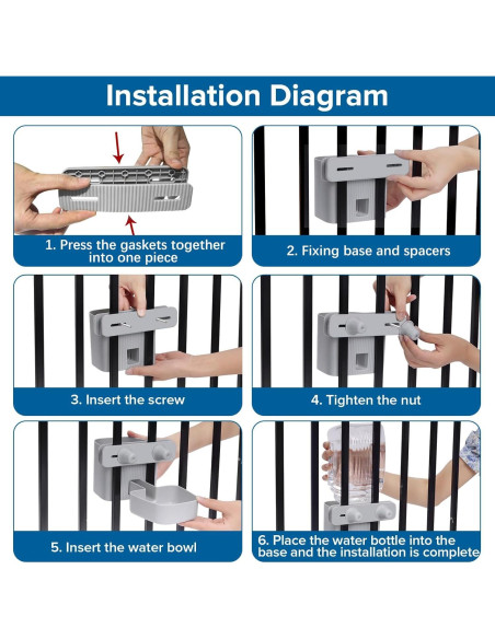 Dispensador de Agua Automático Kenond 1500 ml para Mascotas