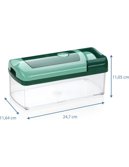Cortador de Verduras Genius Nicer Dicer Fusion 12 Piezas