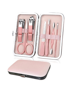 Juego de Manicura 7 en 1 WOXVM con Estuche de Viaje