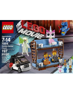 Sofá de dos pisos LEGO Movie con 4 minifiguras y accesorios 2