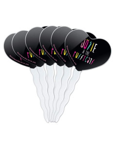 Palillos Decorativos para Cupcakes Riverdale Josie & the Pussycats - Set de 6