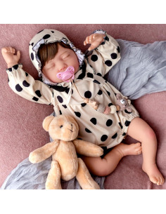 Muñeca Reborn Realista SPICIMOMO 56 cm con Cuerpo Suave 2