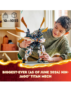LEGO NINJAGO Mech Dragón Titán Cole 71821 - Juguete Ninja 1,055 Piezas 2