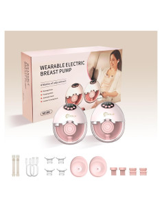 Extractor de Leche Eléctrico Coolle MY-382 Doble 24mm Rosa
