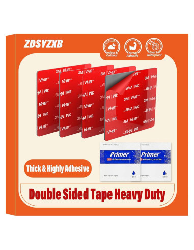 Almohadillas Adhesivas 3M VHB Cuadradas para Cámara de Tablero