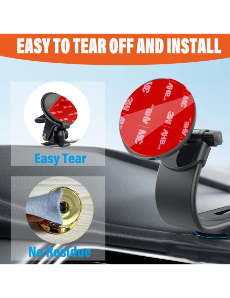 Almohadillas Adhesivas 3M VHB Cuadradas para Cámara de Tablero