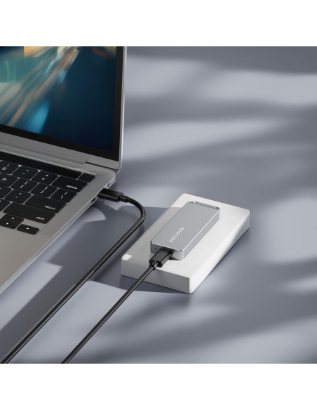 Avolusion S2 1TB SSD Portátil USB 3.2 - Aluminio Gris