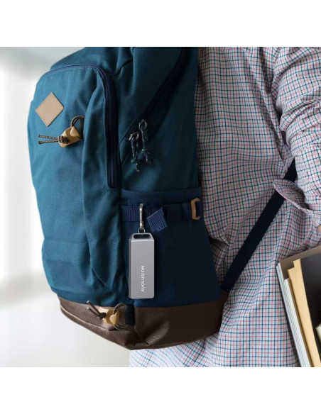 Avolusion S2 1TB SSD Portátil USB 3.2 - Aluminio Gris