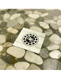 Filtro de Cabello Danco para Drenaje de Ducha Cuadrado 10.8 cm 2