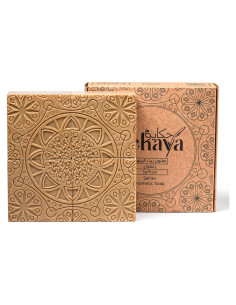 Jabón Natural de Azafrán Hekaya - 500g - Aceite de Oliva Orgánico