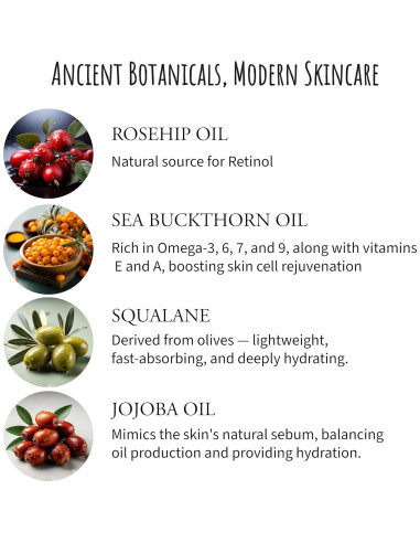 Aceite Facial Orgánico Civil Code 30ml - Antienvejecimiento