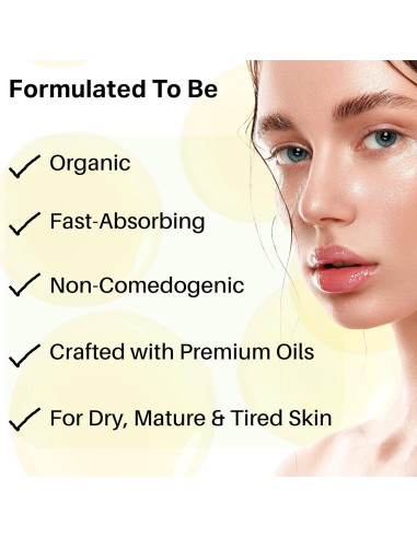 Aceite Facial Orgánico Civil Code 30ml - Antienvejecimiento