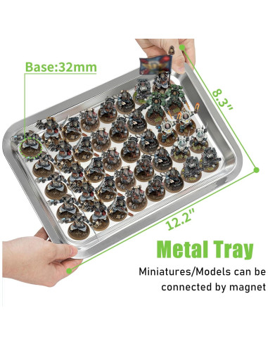 Caja de Almacenamiento WELIDAY para Miniaturas 33x25.4x40.6cm