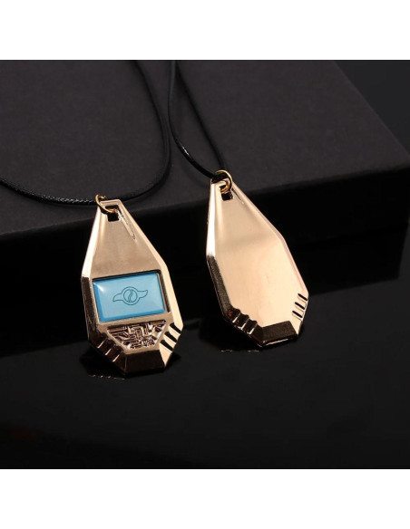 Collar de Acero Inoxidable KIOLOEAW Monstruo Digital 12.7cm