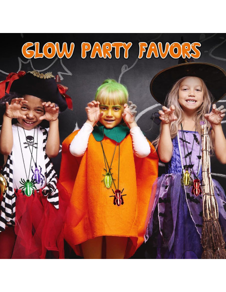 Set de 82 Criaturas Brillantes Halloween Officygnet - Juguetes