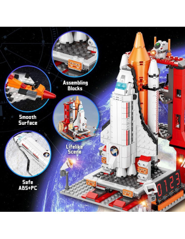 Kit de Construcción Transbordador Espacial EXCOUP 855 Pcs