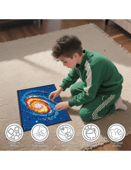 Bloques de Construcción HJPLPXH Galaxia Vía Láctea 2438 Piezas Bloques de Construcción HJPLPXH Galaxia Vía Láctea 2438 Piezas