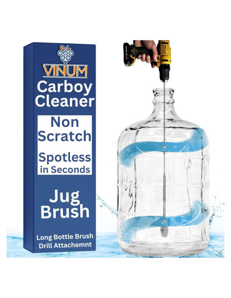 Limpiador de Carboys VINUM - Cepillo de Botella 68.58 cm
