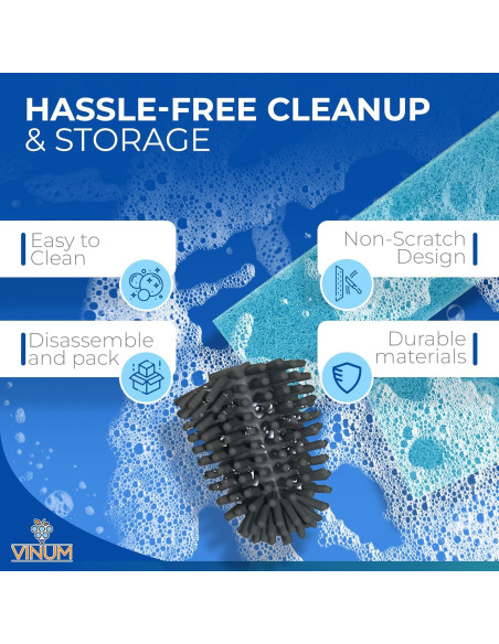 Limpiador de Carboys VINUM - Cepillo de Botella 68.58 cm