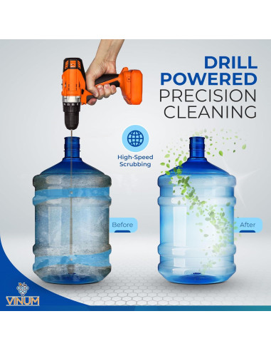 Limpiador de Carboys VINUM - Cepillo de Botella 68.58 cm