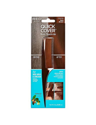 Tinte Temporal para Raíces KISS Rápido Marrón 32g