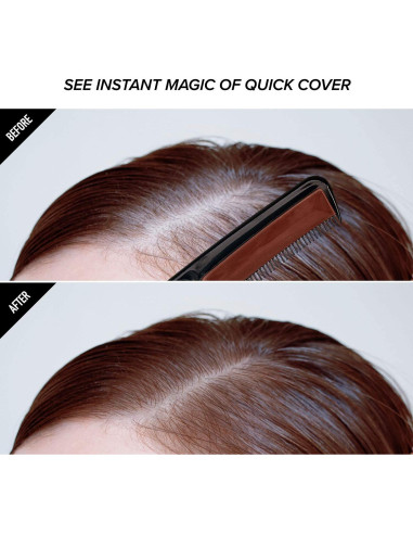 Tinte Temporal para Raíces KISS Rápido Marrón 32g