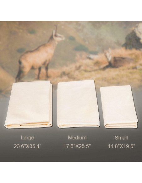 Paño de Chamois Natural River Lake 88.9x61 cm para Autos