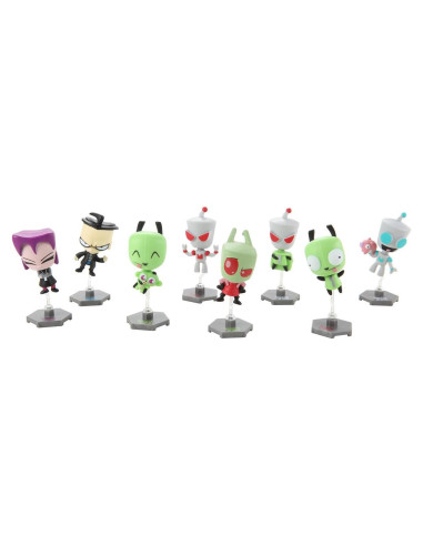 Mini Bobble Head Invader Zim con Soporte - 8.26 cm - ZAG