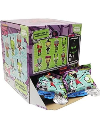 Mini Bobble Head Invader Zim con Soporte - 8.26 cm - ZAG