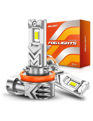 Bombilla LED de Luz de Niebla SEALIGHT H11 H16 H8 14000 Lúmenes