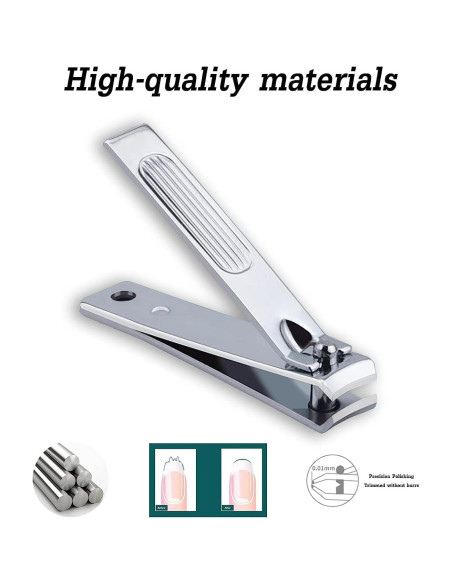 Juego de Cortauñas Atimier 6 Piezas Estuche Rosa Juego de Cortauñas Atimier 6 Piezas Estuche Rosa