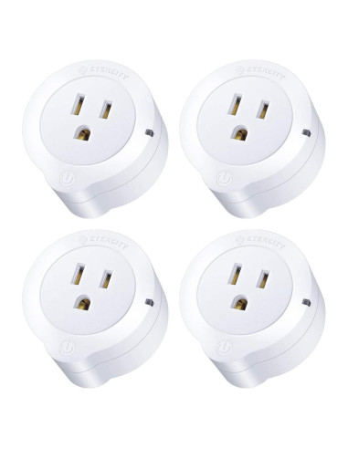 Enchufe Inteligente Etekcity WiFi 4 Unidades Control Voz