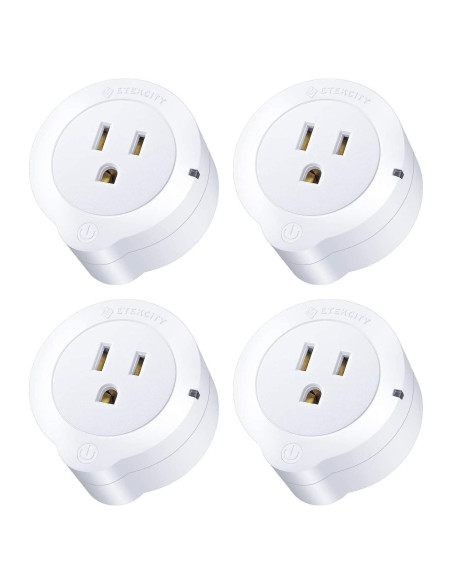 Enchufe Inteligente Etekcity WiFi 4 Unidades Control Voz