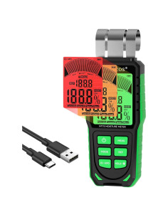 Medidor de Humedad Sin Puntas RDINSCOS MT75 - 40 mm, LCD