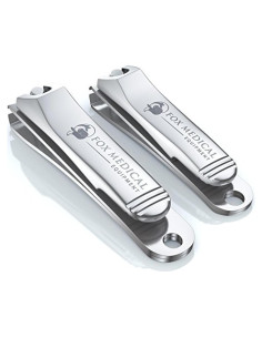 Cortauñas Profesional Fox Medical - Acero Inoxidable, Ergonomía