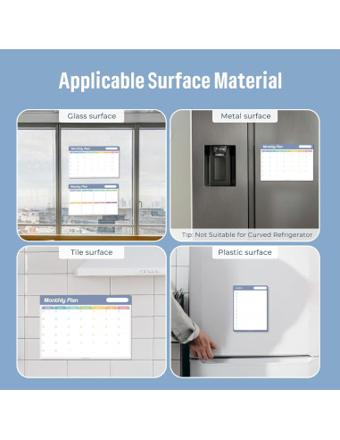 Listas de Verificación Borrado en Seco Loukin 4 Paquete 15x20cm